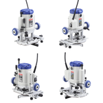 Новинка! Фрезер ручной погружной сетевой BELMASH MRU-2400P 220В 2,4 кВт, для обработки древесины и древесных композитов: МДФ, ДСП, OSB, фанера, ламинированные плиты S346A