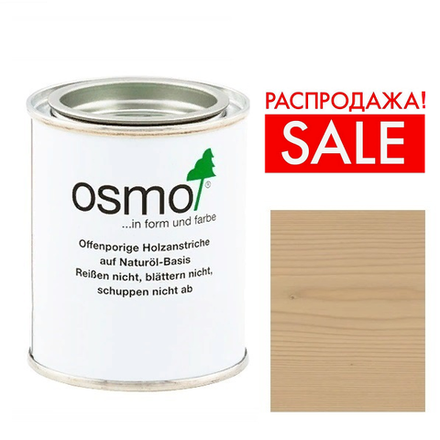 РАСПРОДАЖА! Защитное масло с УФ - фильтром Osmo 426 цветное прозрачное Лиственница 0,125 л сдерживает рост синей гнили, плесени, грибков UV-Schutz-Ol Farbig для наружных работ Osmo-426-0,125 11600061