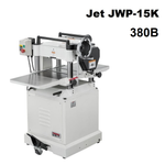 АКЦИЯ ЧЕРНАЯ ПЯТНИЦА! Рейсмусовый станок профессиональный JET JWP-15K 380В 2,2 кВт, заготовка макс. ширина 380 мм, высота 203 мм 10000283T