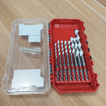 ХИТ! Набор сверл GEN III HEX 8 предметов по мультиматериалам Multi Material 8 pc Set 4 / 5 / 5 / 6 / 6 х 100 мм, 8 / 10 / 12 х 150 мм Milwaukee 4932493871