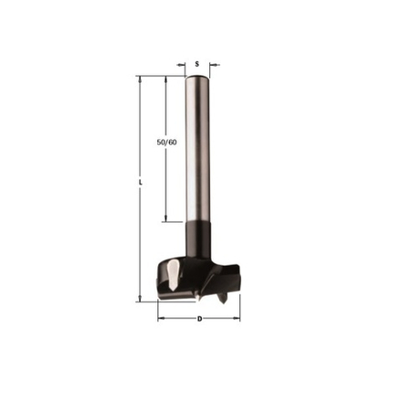 Сверло СМТ чашечное HM 20 x 90 Z2/2 S 10 x 60 RH CMT 512.200.11