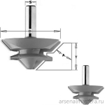 Фреза CMT-PRO сращивание 15-28,5 мм (угол 90 / 180 гр.) S 12 D 70 x 31,7 CMT PRO 955.4570