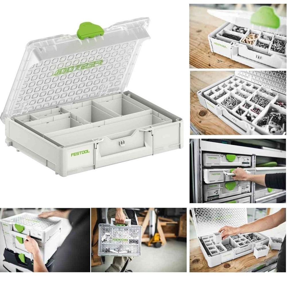 Органайзер-систейнер 3 Festool SYS3 ORG M 89 6xESB 204854