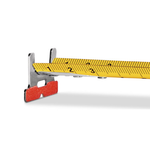 Новинка! Рулетка STABILA BM 300 5 м х 25 мм, Softgrip защита от удара, крючок SPIKES, зажим EASY-CLIP 19577