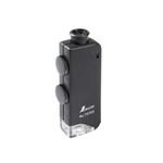 ХИТ! Карманный микроскоп Pocket Microscope светодиодная подсветка, 60 - 100 кратное увеличение 75753 Shinwa М00016887
