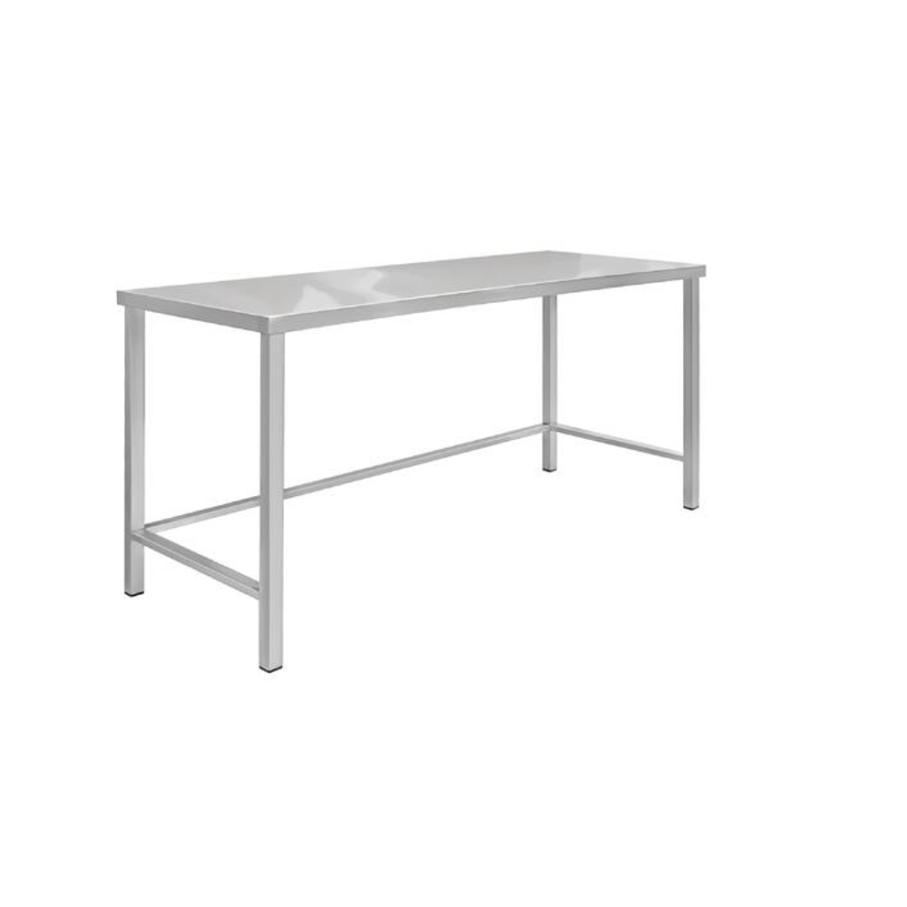 Новинка! Стол для чистых помещений Gresson СПЧ 1800 х 700 х 800 мм из нержавеющей стали, устойчив к воздействию кислоты и выдерживает краткосрочное поднятие температуры до 900С СПЧС-1800