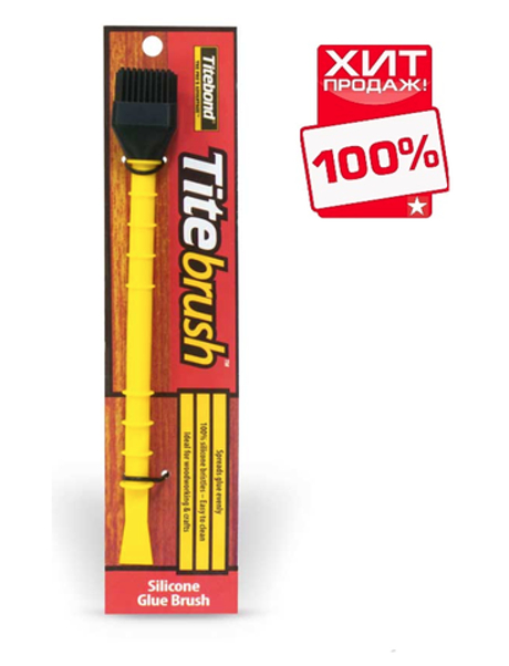 ХИТ! Кисть для клея щетина силикон, ручка пластик Titebrush Titebond TB16330