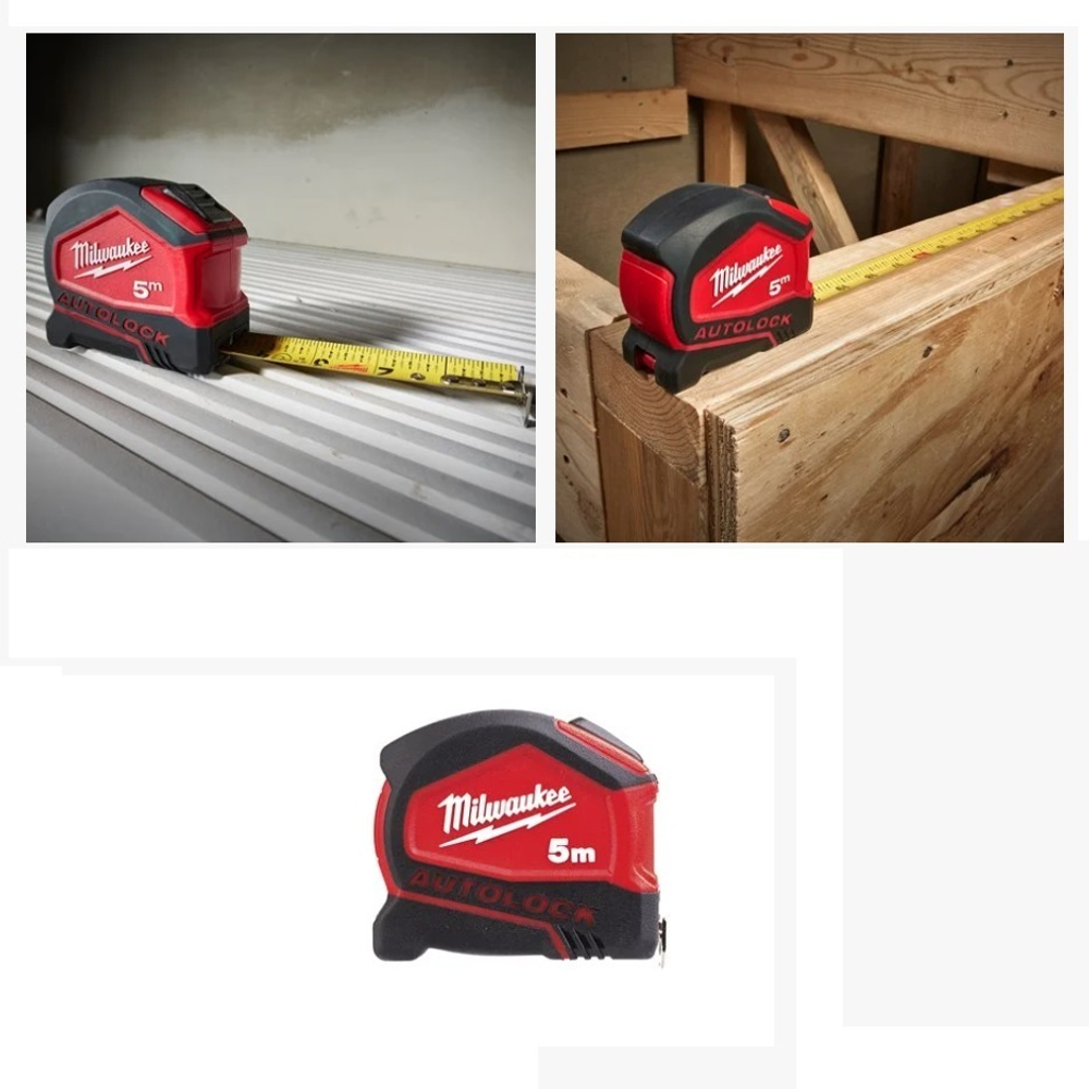 Рулетка Autolock 5 м / 25 мм MILWAUKEE 4932464663