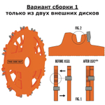 ТЕПЕРЬ ДЕШЕВЛЕ СУПЕР ХИТ! Диск пильный ДАДО 203 x 30 x 6 - 20 z 12 a 12 DADO CMT 230.312.08M