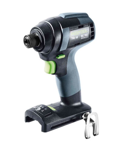 Аккумуляторная импульсная дрель-шуруповерт TID 18 HPC 4,0 I-Plus с 2 шт аккумуляторами HighPower BP 18 Li 4,0 HPC-ASI и зарядным устройством TCL 6 FESTOOL 576482