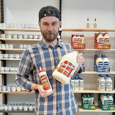 ВМЕСТЕ ДЕШЕВЛЕ ХИТ! Клей Titebond Original  Wood Glue 3,8 л ПЛЮС Клей Titebond Original  Wood Glue 473 мл TB5066-5064-AM