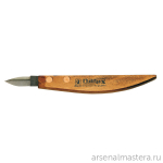 Нож ПРОФИ для резьбы по дереву 40 / 45 х 12 х 180 Narex Profi 822540