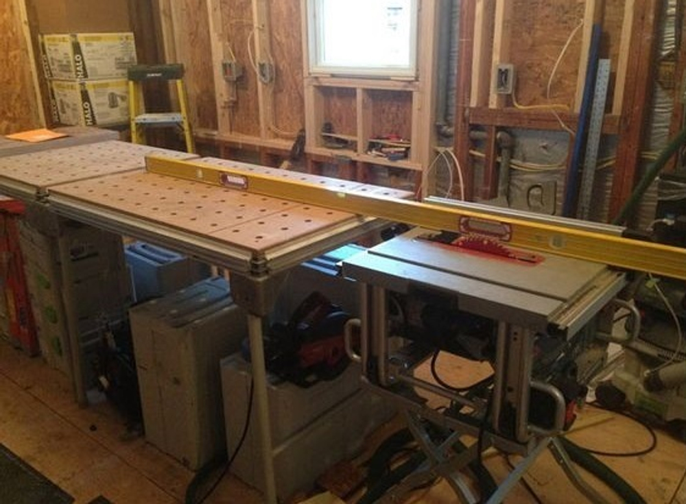 Многофункциональный стол для мастерской - идея стола Festool MFT 3
