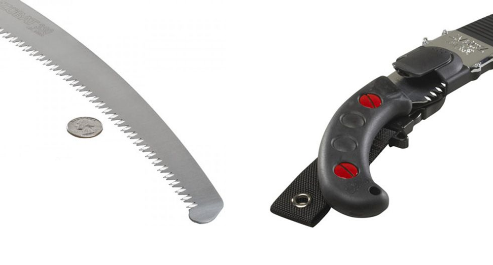 Новинка! Пила японская профессиональная Silky Zubat 330 мм 7.5 зубьев / 30 мм в чехле, для тяжелых условий работы по обрезке и резки больших ветвей KSI327033 М00011480