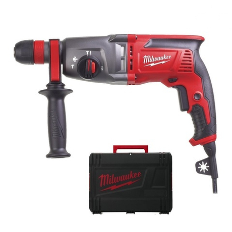 Перфоратор 725 Вт (сетевой) Тип хвостовика SDS-Plus в кейсе PH 26 TX MILWAUKEE 4933464579