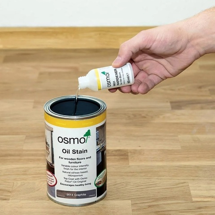 Отвердитель для цветных бейцев на масляной основе Osmo 6631 бесцветный 0,06 л Harter fur Ol-Beize для внутренних работ Osmo-6631 15100528