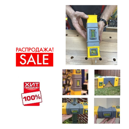 РАСПРОДАЖА ХИТ! Уровень для деревянных стоек WOOD MAGNET Swanson T04424