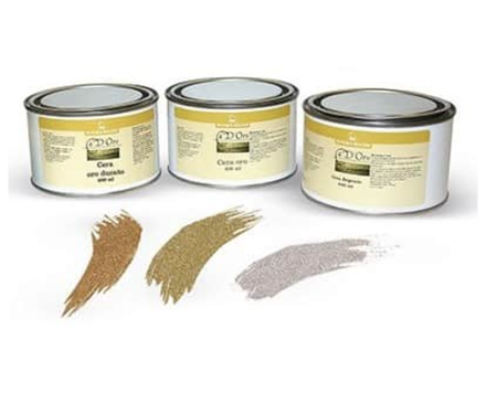 ЗИМНИЕ СКИДКИ! Воск пчелиный 300 мл цвет ЗОЛОТОЙ Holzwachs Gold для внутренних работ Borma CDO6711