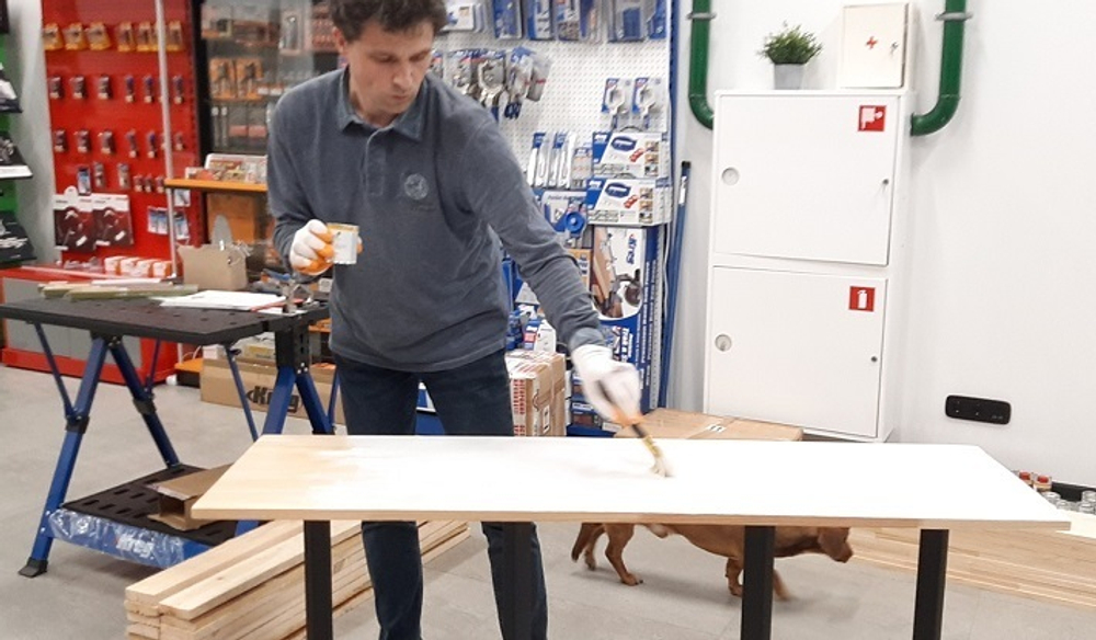 Цветное масло для древесины Osmo 3188 Снег 0,75 л Dekorwachs Intensive Tone для внутренних работ Osmo-3188-0.75 10100458