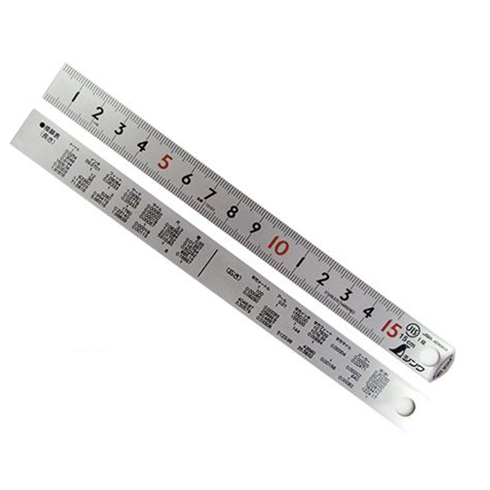 ХИТ! Линейка стальная матовая Shinwa PickUp 100 см (шкала - в см) 13140 М00010164