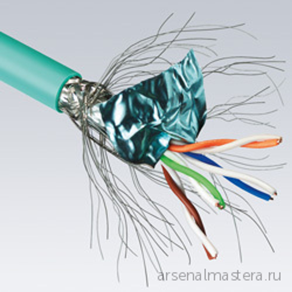Инструмент для укладки кабелей LSA-Plus и их аналогов, UTP и STP, 0,4 - 0,8 мм, L-175 мм KNIPEX KN-974010