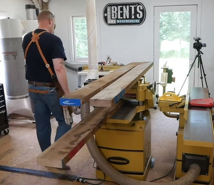 Профессиональный рейсмусовый станок с валом Helical  3,5 кВт  220В 15HH Powermatic 1791213-RU-M