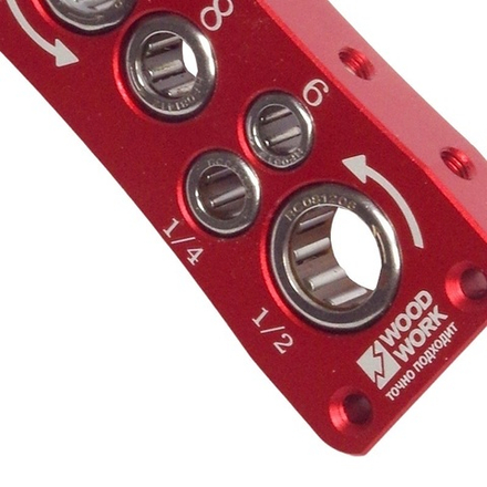 ХИТ! Тиски для концевых фрез с хвостовиком 6, 8,10,12 мм, 1 / 4 1 / 2 дюйм' Woodwork CLM-BIT