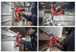 УДОБНЫЙ КОМПЛЕКТ! В кейсе M18 FUEL ONEFPRT-202X: Аккумуляторный заклёпочник ONEFPRT-202X с ONE-KEY, ДВА Аккумулятора M18 B2 2.0 Ач, Быстрое зарядное устройство M12-18 FC Milwaukee 4933478602