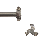 Новинка! Насадка - фреза дисковая резчицкая Manpa Carving Bits, треугольные пластины, D 16 мм, хвостовик 3,2 мм М00018387