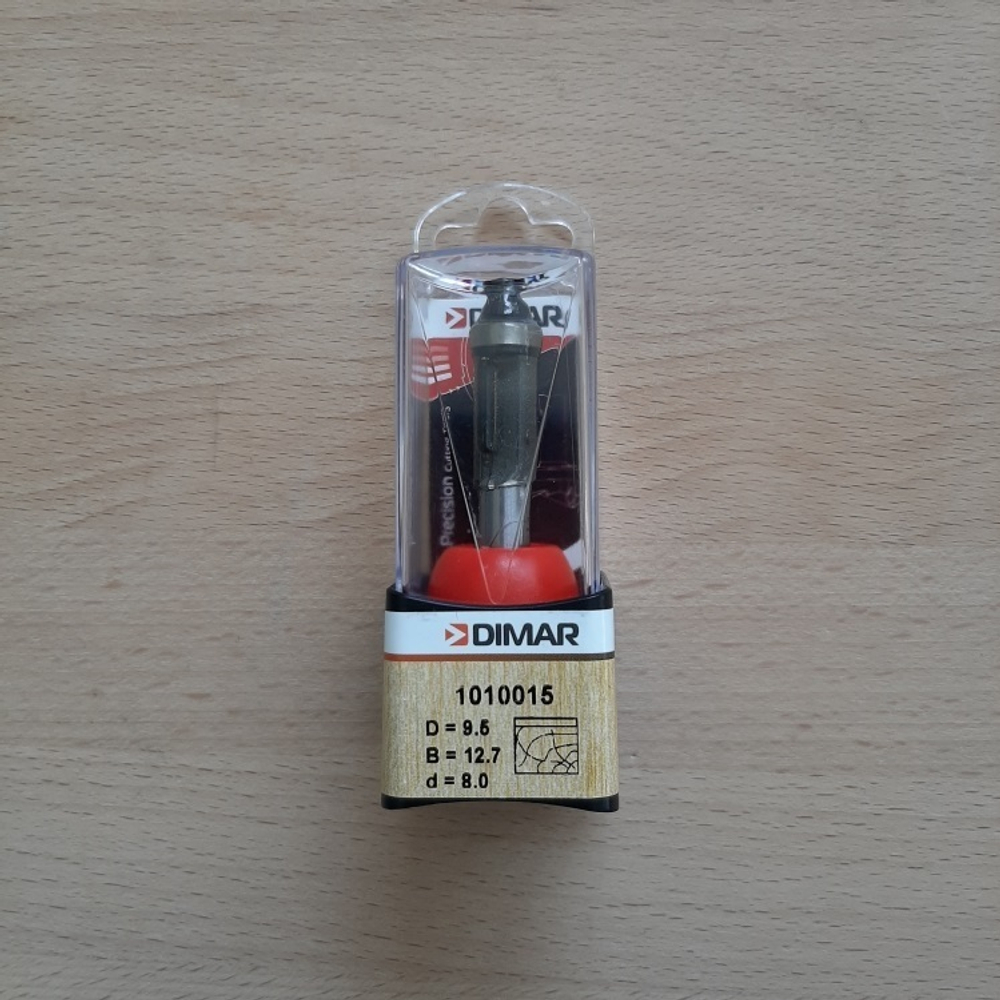 ХИТ! Фреза обгонная D 9,5 x 12,7 L59 Z2 хвостовик 8 DIMAR 1010015