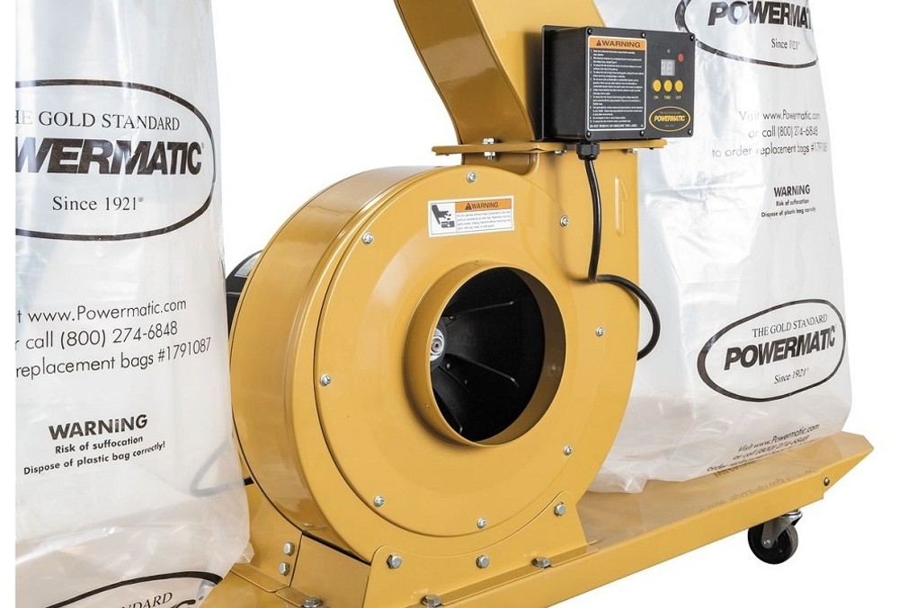 Стружкоотсос технология TurboCone, два накопителя 400В 2,25 кВт PM1900CK Powermatic 1792074K-RU