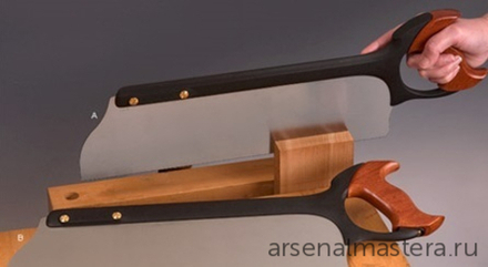 Пила столярная обушковая для продольного пила Veritas Tenon Rip Saw 16д 406 мм 9 tpi 05T14.01 М00008234