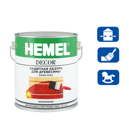 АКЦИЯ ВЕСНА! Высококачественная атмосферостойкая непрозрачная краска HEMEL Breather Paint 2112H Жемчужный, 5 л на основе растворителя 211250