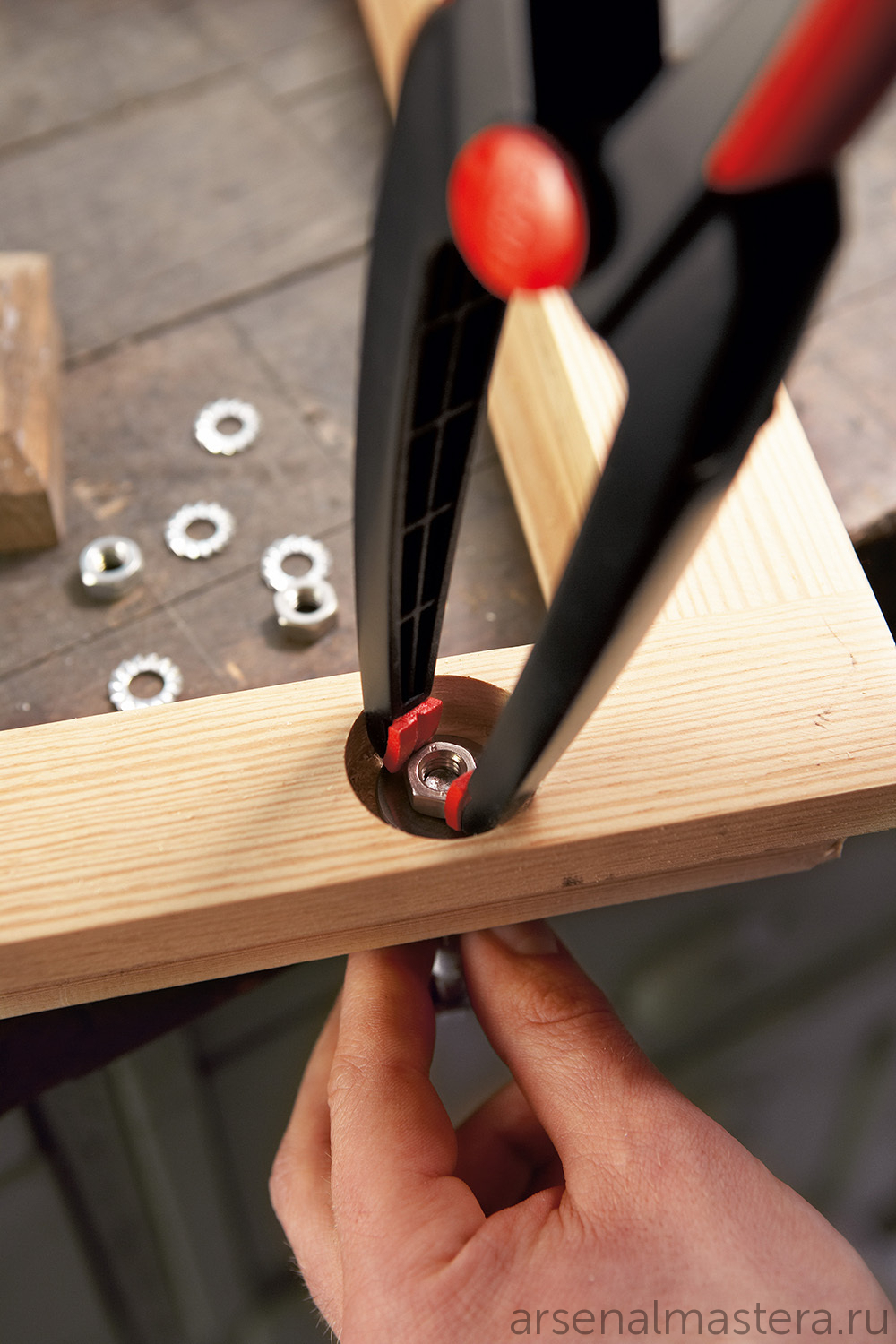 ХИТ! Набор пружинных струбцин 2 шт Clippix XCL2 BESSEY BE-XCL2-SET