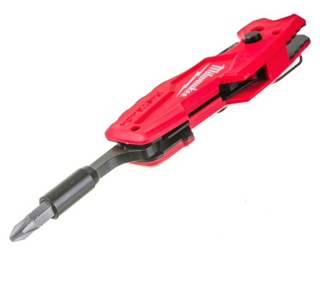 Нож FASTBACK складной 6 в 1 трапец. лезвия MILWAUKEE 4932478559