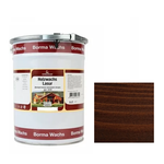 ЧЕРНАЯ ПЯТНИЦА! Декоративная ВОСКОВАЯ лазурь / Масло для фасадов Borma Holzwachs Lasur 5 л цвет 52 Темный дуб для наружных и внутренних работ R3330-12