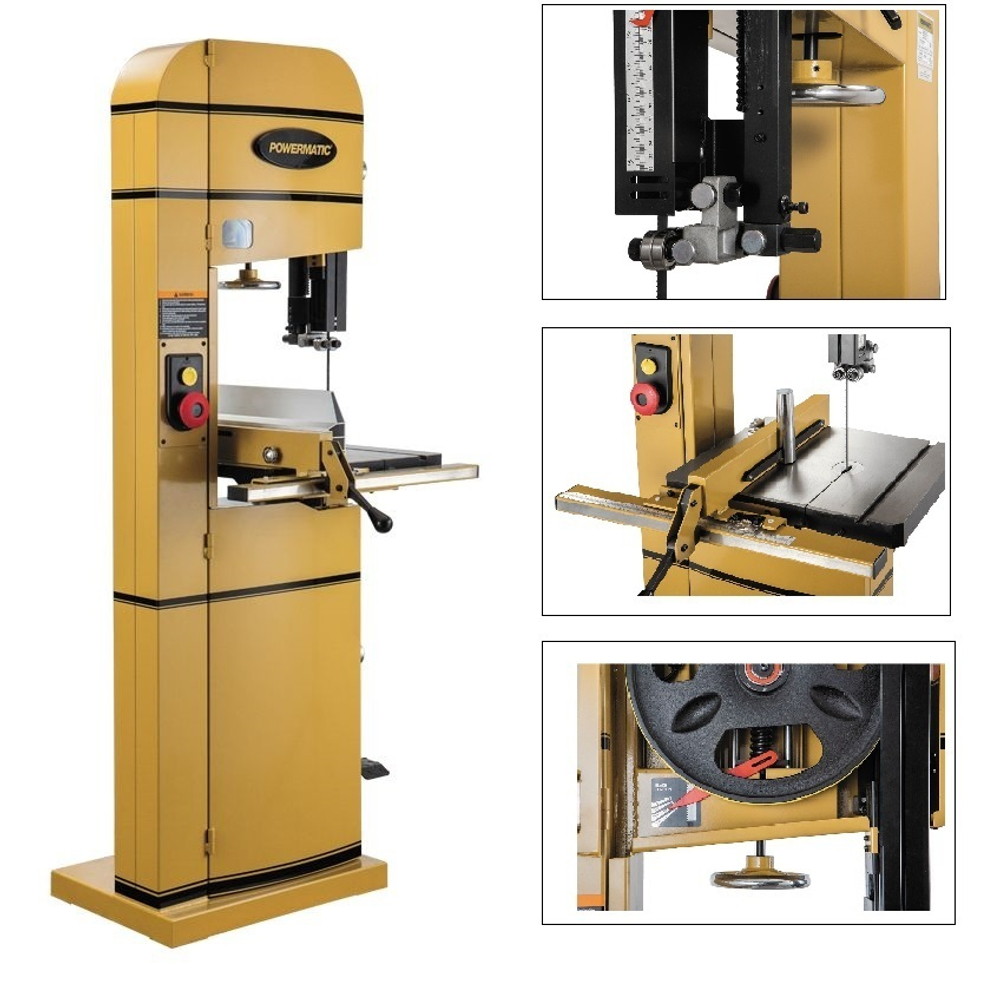 Ленточнопильный станок 3,5 кВт 380 В профессиональный PM1500-T Powermatic 1791500-3RU