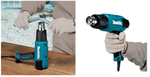 Новинка! Строительный фен Термопистолет сетевой Makita HG 6031VK 1,8 кВт, 9 настроек и плавная регулировка температуры 50 – 600°, 2 скорости настройки воздушного потока 250/500 л/мин, в кейсе HG6031VK