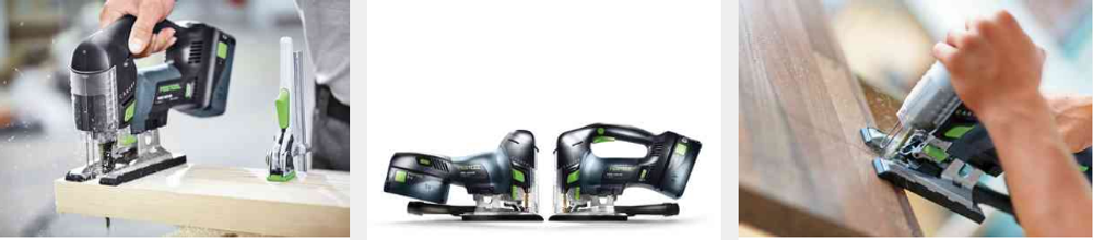 Аккумуляторный маятниковый лобзик с ручкой - скобой FESTOOL CARVEX PSBC 420 18 V EB-Basic 576530.
