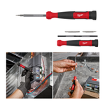 Новинка! Отвертка прецизионная 4 в 1 MILWAUKEE 4932480584