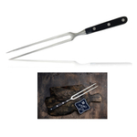 ХИТ! Вилка для мяса Hatamoto серия Cuisine сталь AUS-8, длина 305 мм Tojiro H024