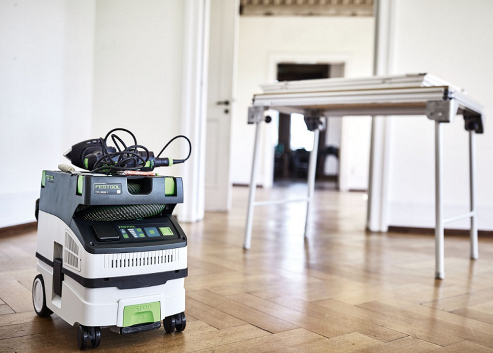ВЕСНА СКИДКИ ХИТ! Пылеудаляющий аппарат FESTOOL CTL MINI I CLEANTEC (гладкий антист.шланг CT 27/32 x 3,5 м, Bluetooth) 574840