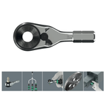 АКЦИЯ ИЮЛЬ 2026! Трещотка-бита WERA 8011 Zyklop Mini 4, хвостовик 1/4" WE-003662