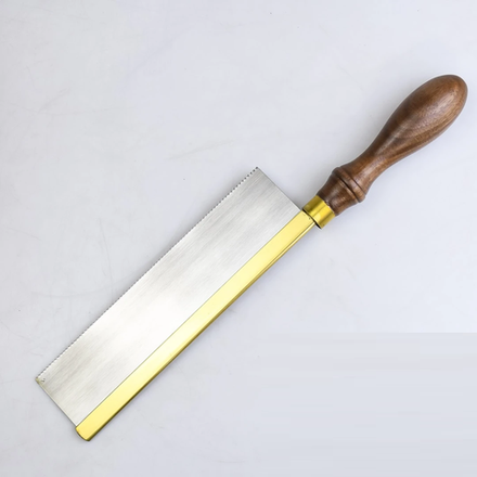 ХИТ! Английская пила столярная обушковая Thomas Flinn Pax Gent's Saw 203 мм / 8 дюйм 20 tpi. Для пиления по диагонали, изготовления шипов ласточкин хвост М00005119