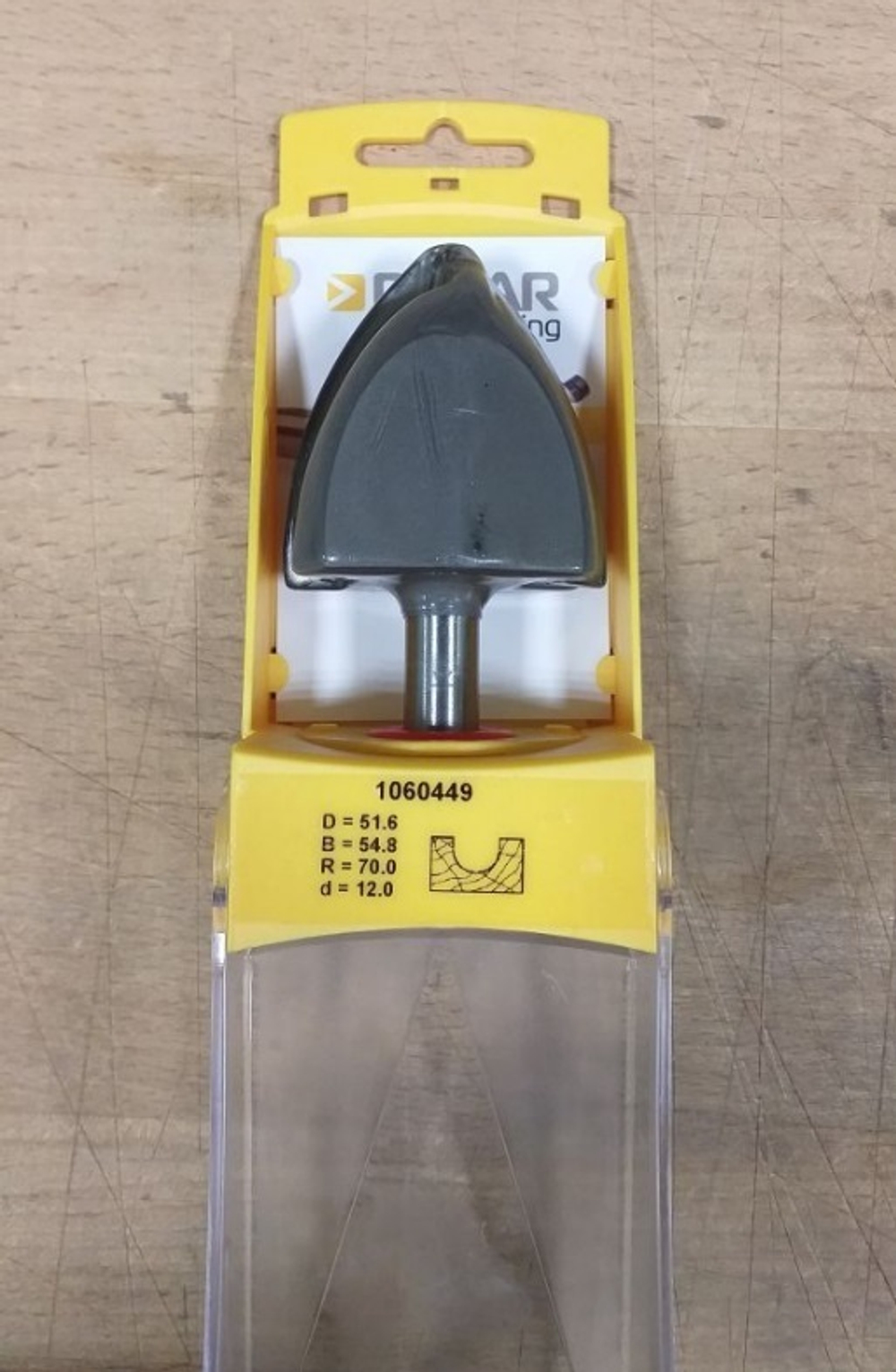 Фреза карниз галтель R 70 D 52 x 55 L 97 хвостовик 12 DIMAR 1060449