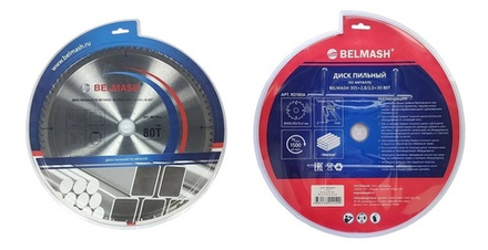 АКЦИЯ ФЕВРАЛЬ 2026! Диск пильный по металлу, пластику 305 x 2,8 / 2,0 x 30 80T BELMASH RD180A