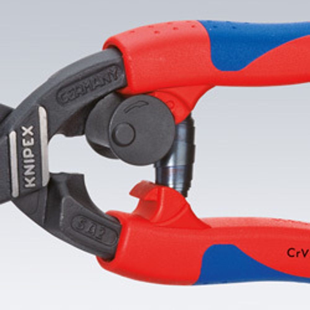 Новинка! Болторез компактный Cobolt КОБОЛТ пружина, 200 мм, 2-комп ручки, SB KNIPEX KN-7112200SB