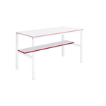 Новинка! Полка приборная нижняя Gresson ППН 1200 х 300 мм промышленное исполнение, каркас металлический профиль, основа ламинированное ДСП ППН-1200