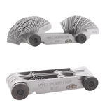 Новинка! Резьбомер Kinex М+W+G 58 шаблонов, шаг резьбы 0.25-6 мм, 4-62 TPI 1148