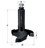 Фреза фуговальная сменные ножи для СЛЭБОВ HM Z3 D35 I10,5 S8 CMT 663.007.11